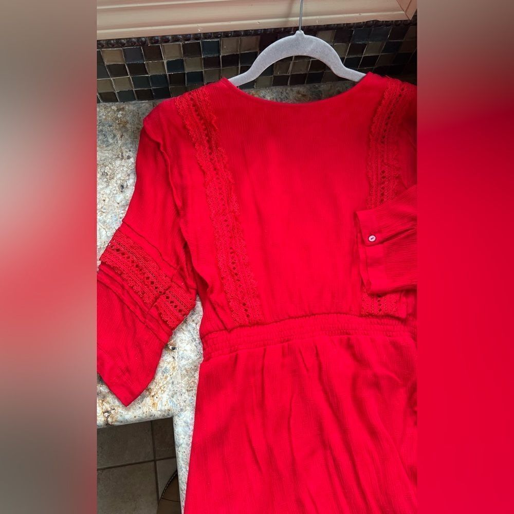 ModCloth Red Retro dress - Picture 5 of 6